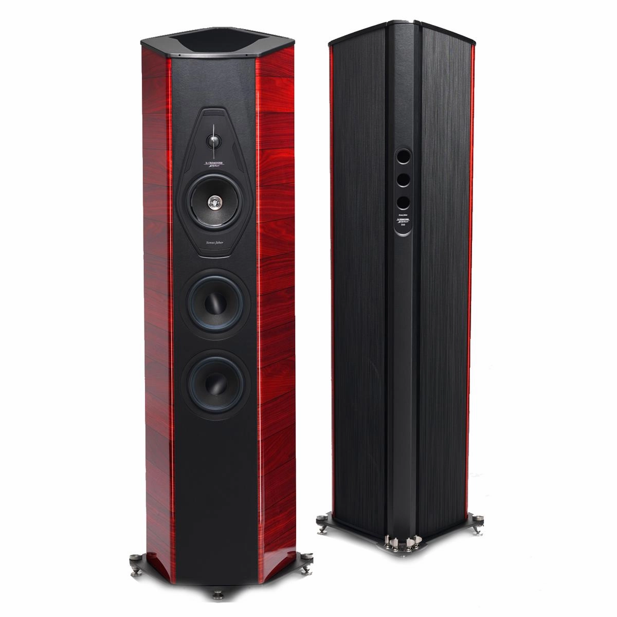 Sonus faber Il Cremonese High Resolution Floorstanding Loudspeakers - Pair (Red)