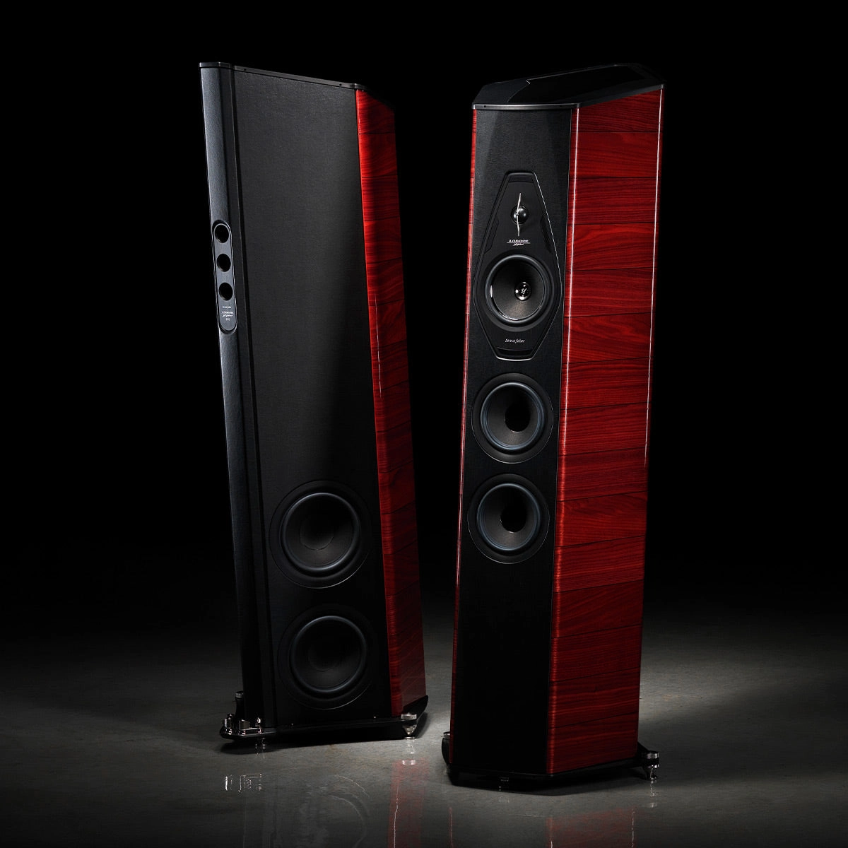 Sonus faber Il Cremonese High Resolution Floorstanding Loudspeakers - Pair (Red)