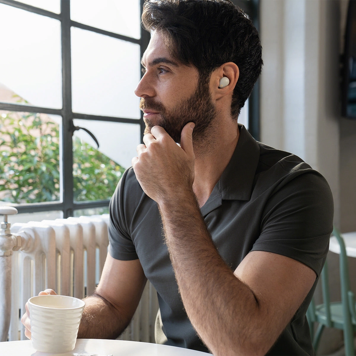 Sony WF-1000XM5 Truly Wireless Noise Canceling Earbuds (Silver)