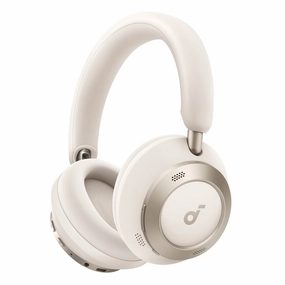 Soundcore Space One Pro Foldable Over-Ear Wireless Headphones (White)