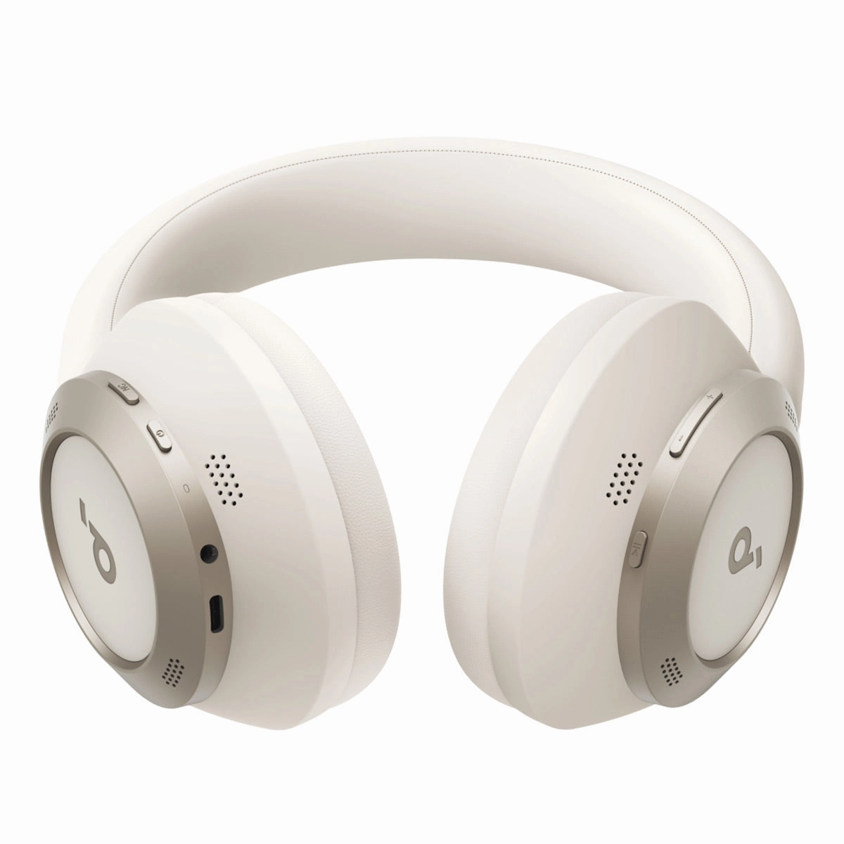 Soundcore Space One Pro Foldable Over-Ear Wireless Headphones (White)
