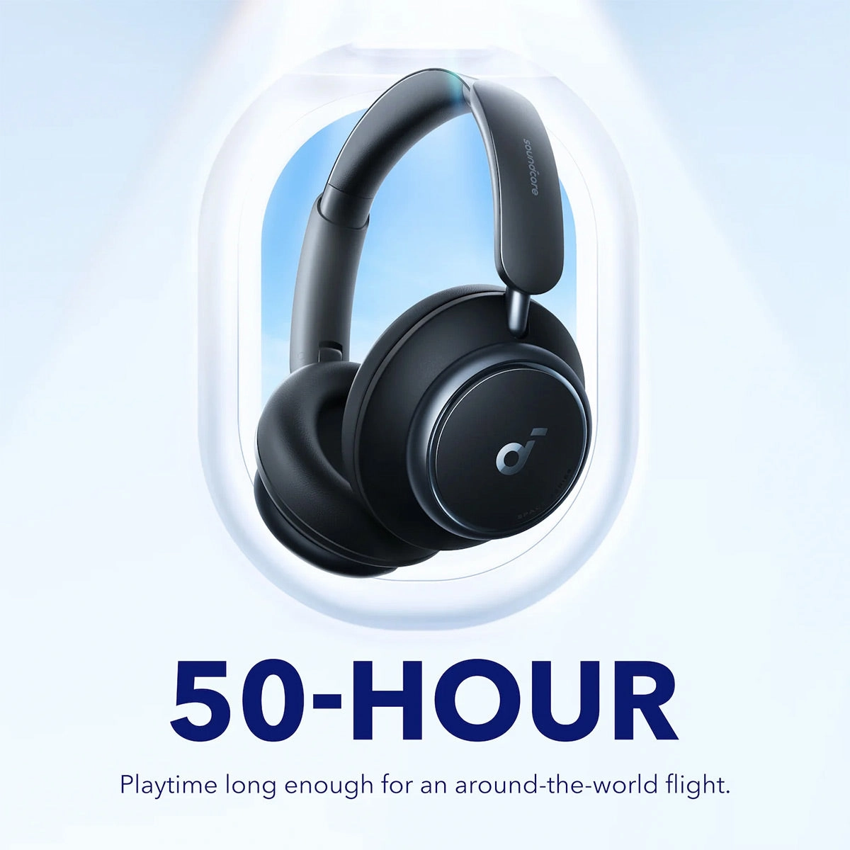 Soundcore Space Q45 Wireless Noise Cancelling Headphones (Black)