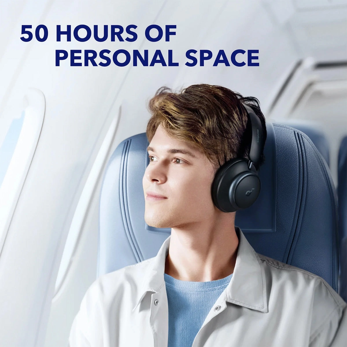 Soundcore Space Q45 Wireless Noise Cancelling Headphones (Black)