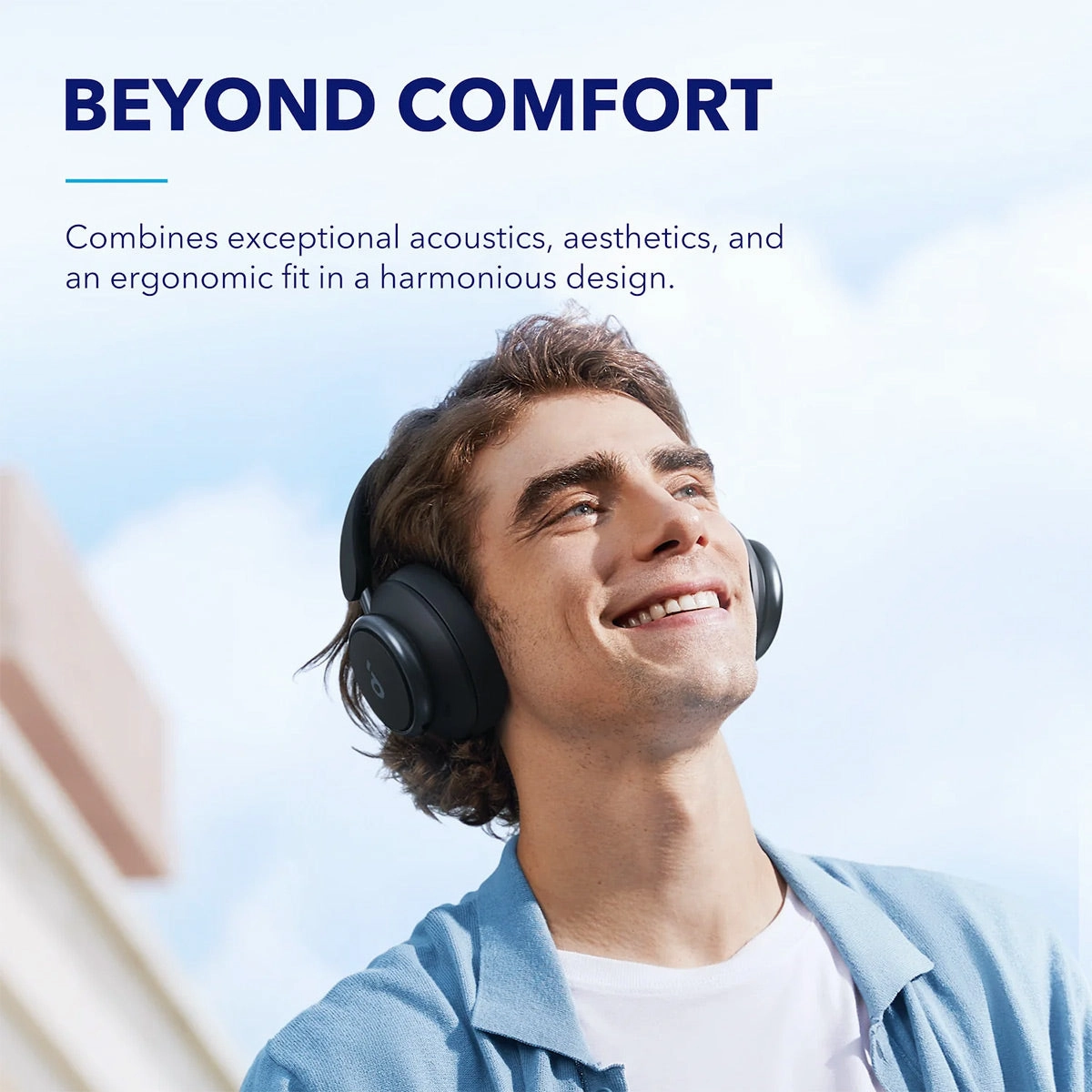 Soundcore Space Q45 Wireless Noise Cancelling Headphones (Black)