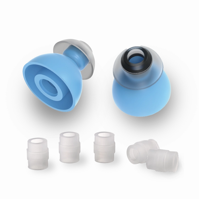 Spinfit CP240 Double Flange Silicon Eartips (1 Pair)