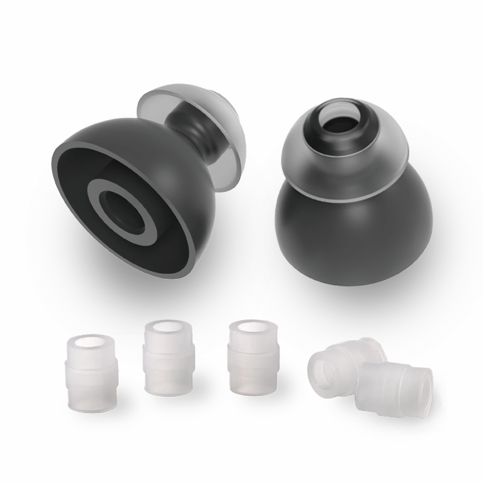 Spinfit CP240 Double Flange Silicon Eartips (1 Pair)