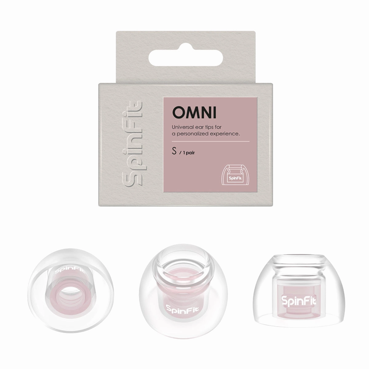 Spinfit Omni Silicon Eartips (1 Pair)