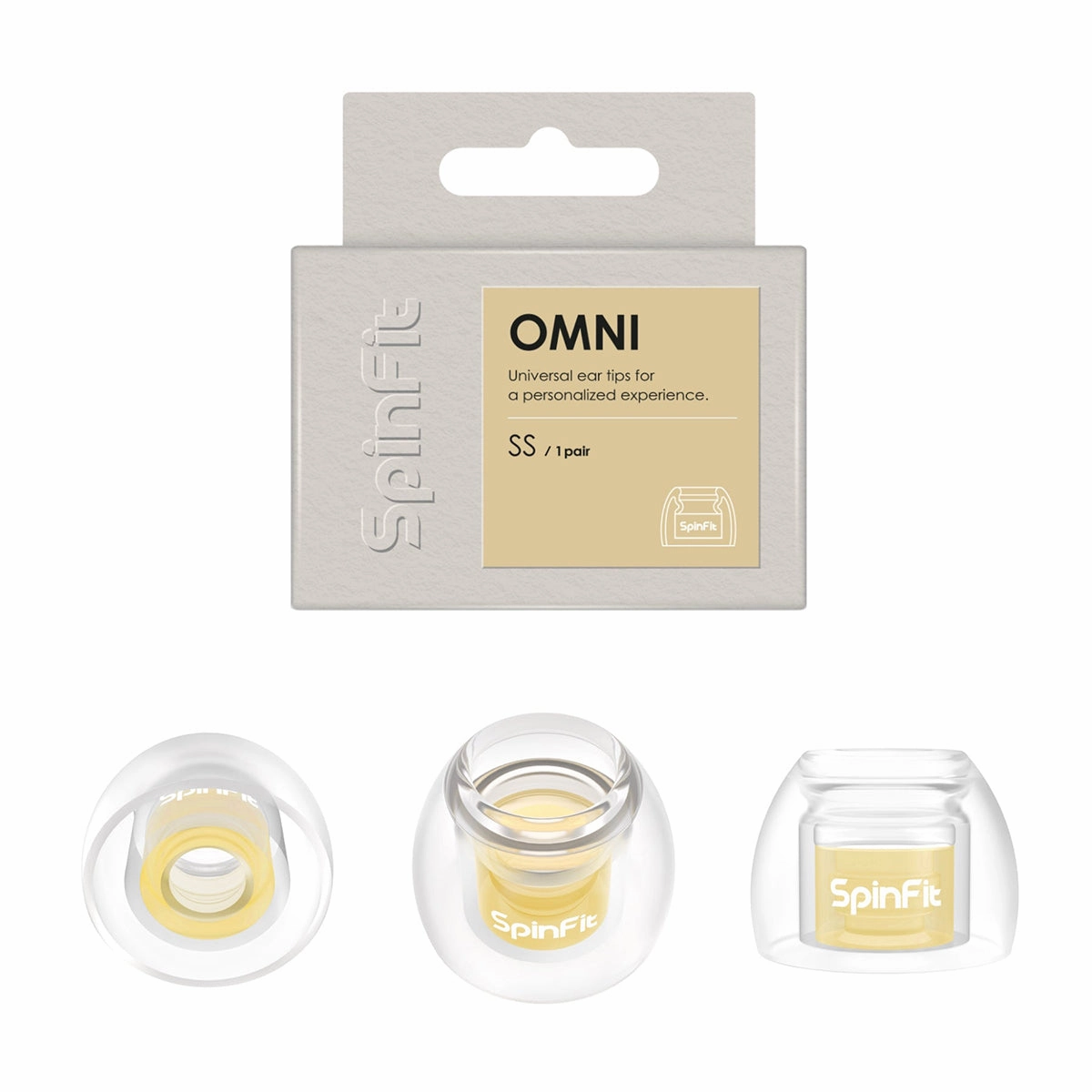 Spinfit Omni Silicon Eartips (1 Pair)