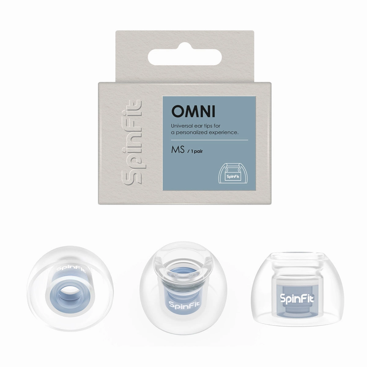 Spinfit Omni Silicon Eartips (1 Pair)