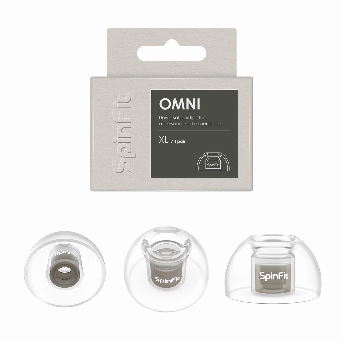 Spinfit Omni Silicon Eartips (1 Pair)