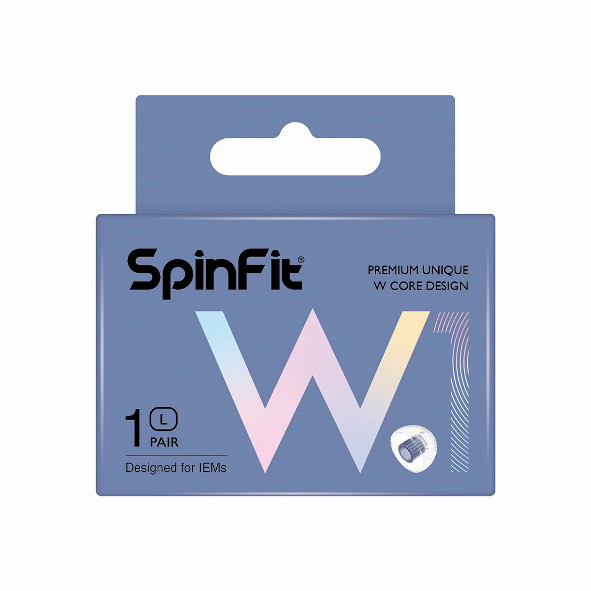 Spinfit W1 Silicon Eartips (1 Pair)