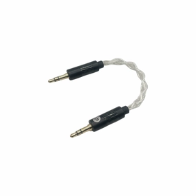 Strauss & Wagner Adare 3.5mm to 3.5mm Silver Adapter Cable