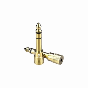 Strauss & Wagner Ely 6.35mm Male to 3.5mm Female Adapter (1 piece)