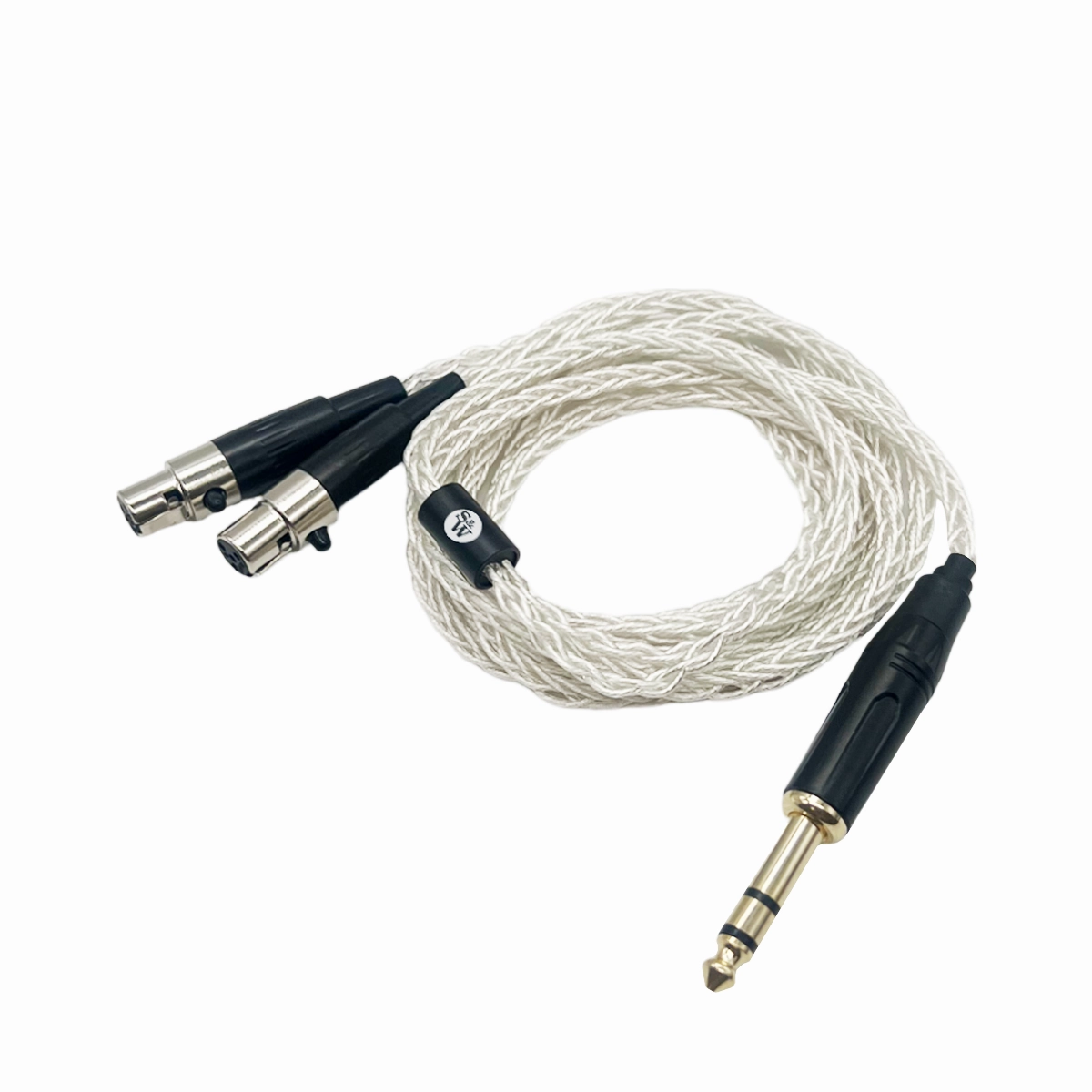 Strauss & Wagner Lisbon Mini-XLR 6.35mm 8-core OFC Silver Headphone Cable