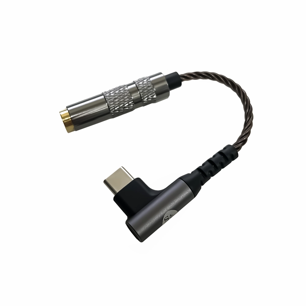 Strauss & Wagner Lund 4.4mm Female to USB-C (L-Shaped) DAC/Adapter
