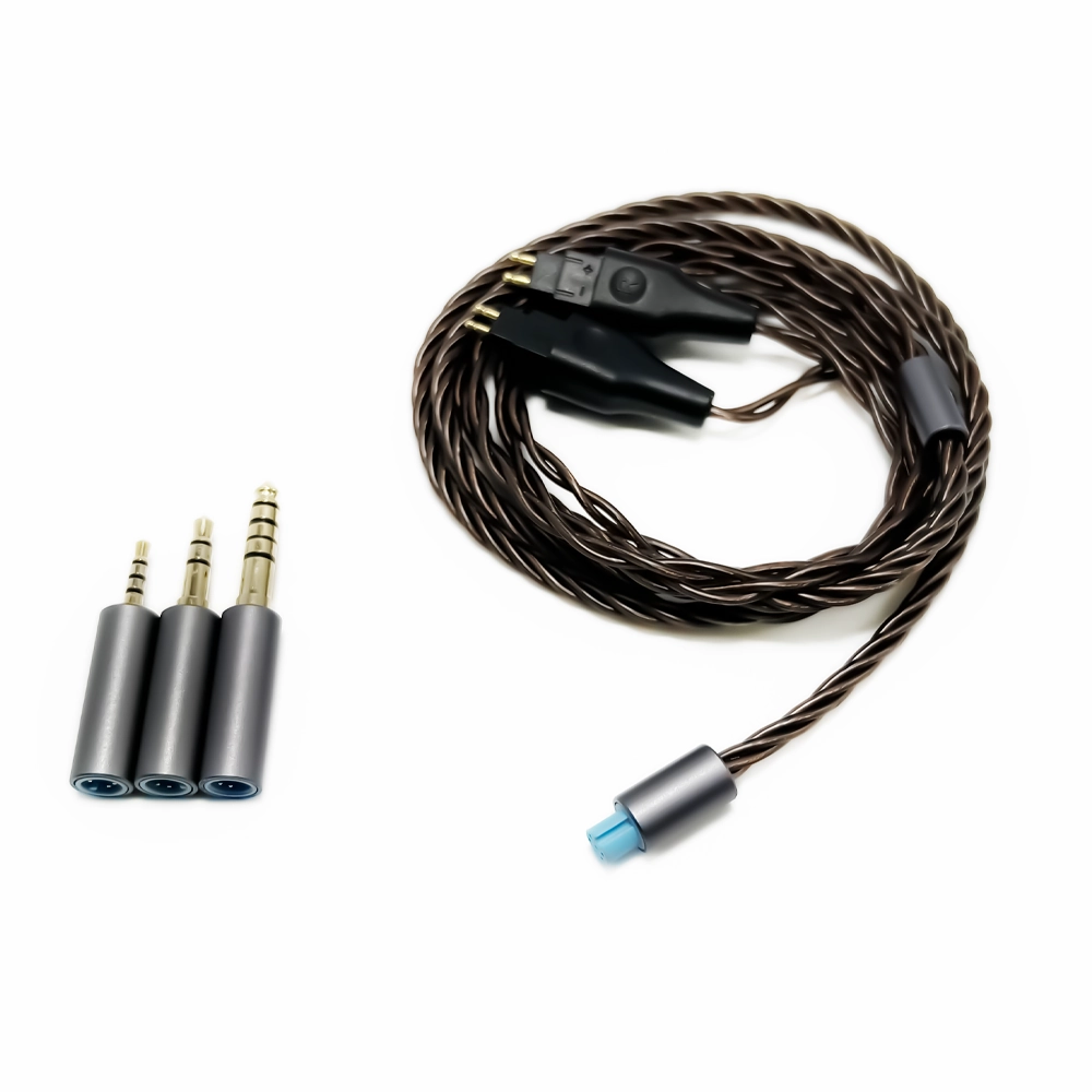 Strauss & Wagner Nyon Braided 3-In-1 Upgrade Cable for Sennheiser HD600/650/660S2/6XX/58X