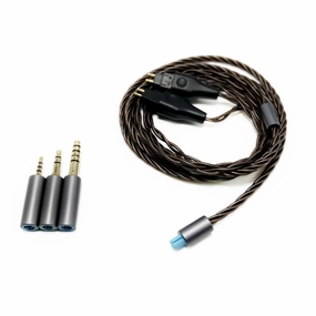 Strauss & Wagner Nyon Braided 3-In-1 Upgrade Cable for Sennheiser HD600/650/660S2/6XX/58X