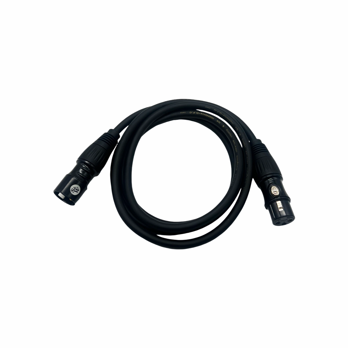 Strauss & Wagner Ruse 3-pin XLR Male to 3-pin XLR Female Microphone Cable