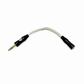 Strauss & Wagner SW-2535A 2.5mm Female to 3.5mm Male 8-Core Silver Adapter