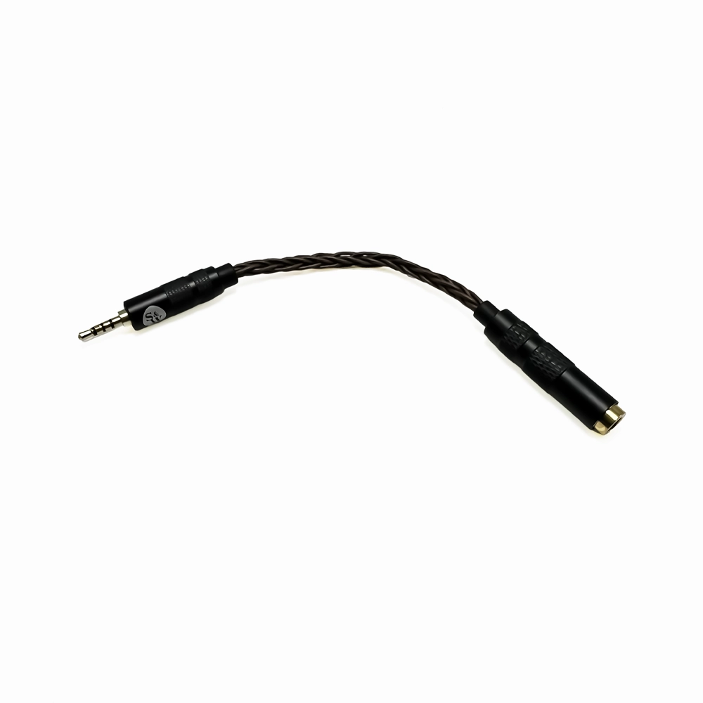Strauss & Wagner SW-2544BAC 2.5mm Male to 4.4mm Female 8-Core Copper Adapter (Open Box)