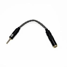 Strauss & Wagner SW-4425A 4.4mm Female to 2.5mm Male 8-Core Silver Adapter