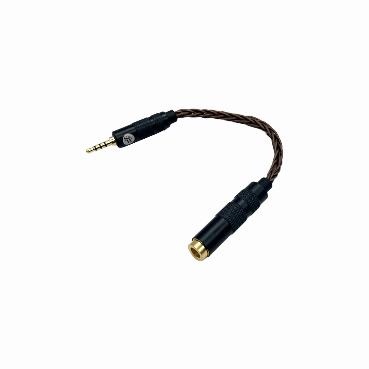 Strauss & Wagner SW-4425A 4.4mm Female to 2.5mm Male 8-Core Silver Adapter