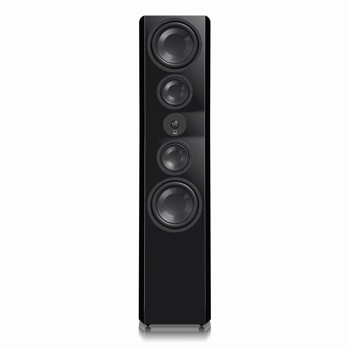 SVS Pair of Ultra Evolution Pinnacle Tower Speakers with 8 Inch Quand Woofers in Piano Gloss Black