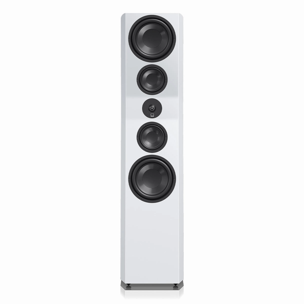 SVS Pair of Ultra Evolution Pinnacle Tower Speakers with 8 Inch Quand Woofers in Piano Gloss White