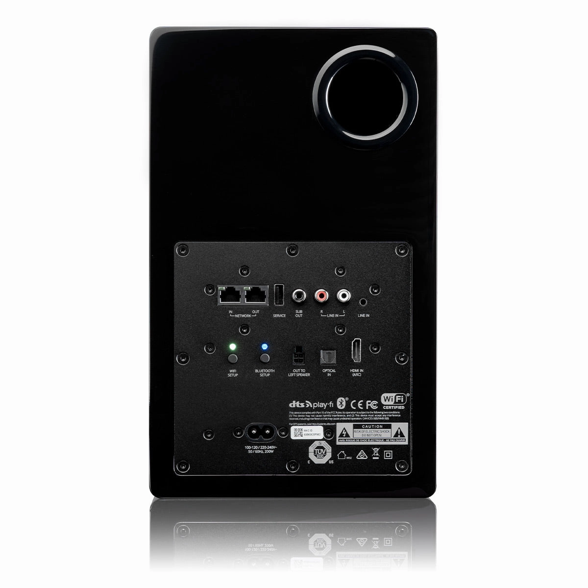 SVS Prime Wireless Pro Powered Speaker System with Chromecast and Airplay 2 - Pair (Piano Gloss Black)