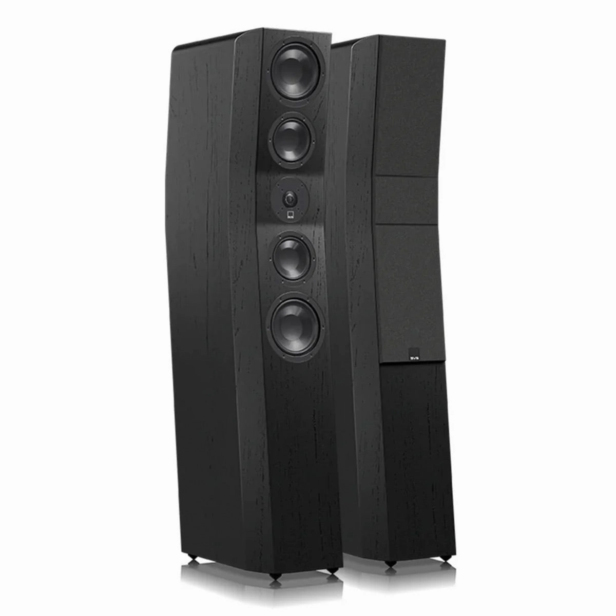 SVS Ultra Evolution 3 Way Tower Speakers with Quad 5.5 Inch Woofers - Pair (Black Oak)