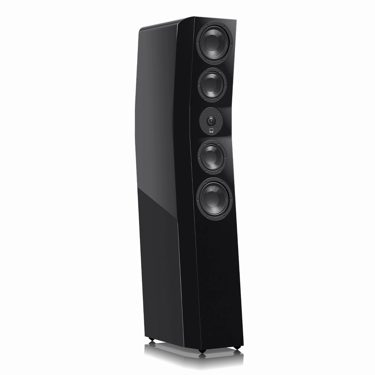 SVS Ultra Evolution 3 Way Tower Speakers with Quad 5.5 Inch Woofers - Pair (Piano Gloss Black)