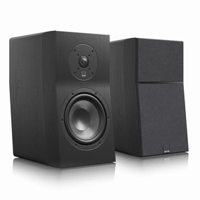 SVS Ultra Evolution Bookshelf Speakers - Pair (Black Oak)