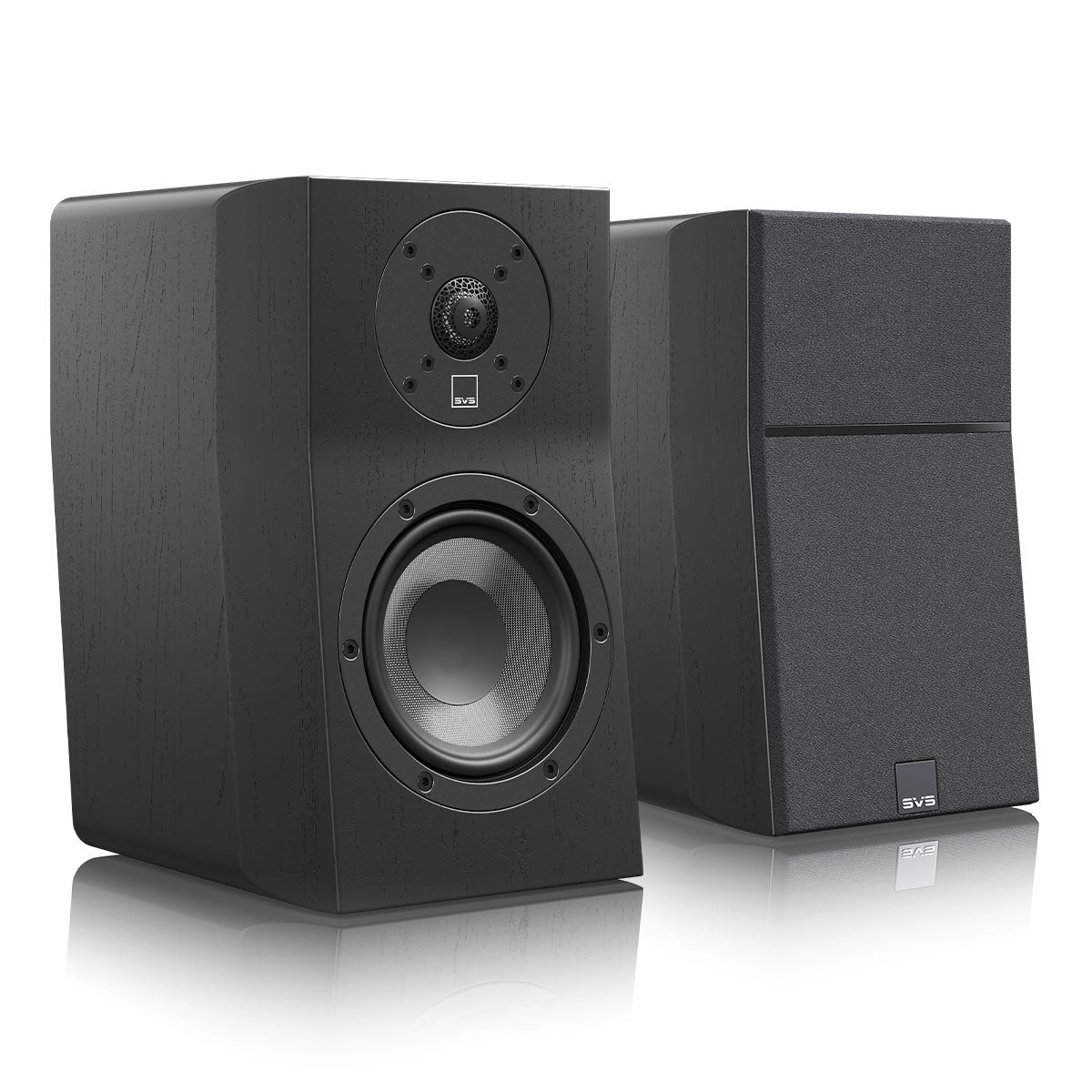 SVS Ultra Evolution Nano Bookshelf Speakers - Pair (Black Oak)