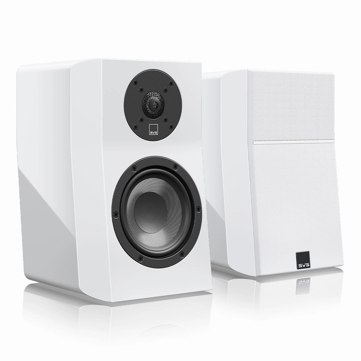 SVS Ultra Evolution Nano Bookshelf Speakers - Pair (Piano Gloss White)
