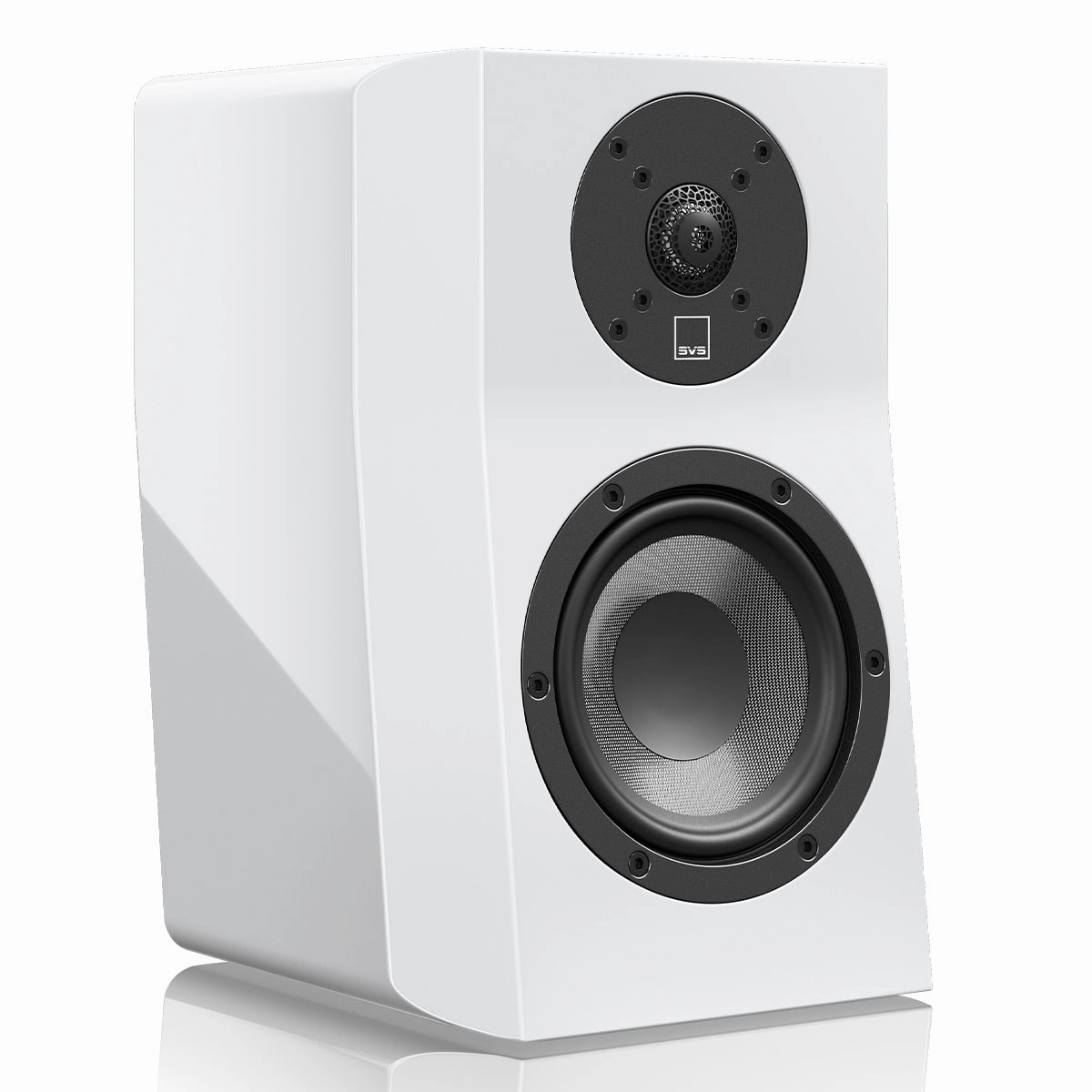 SVS Ultra Evolution Nano Bookshelf Speakers - Pair (Piano Gloss White)