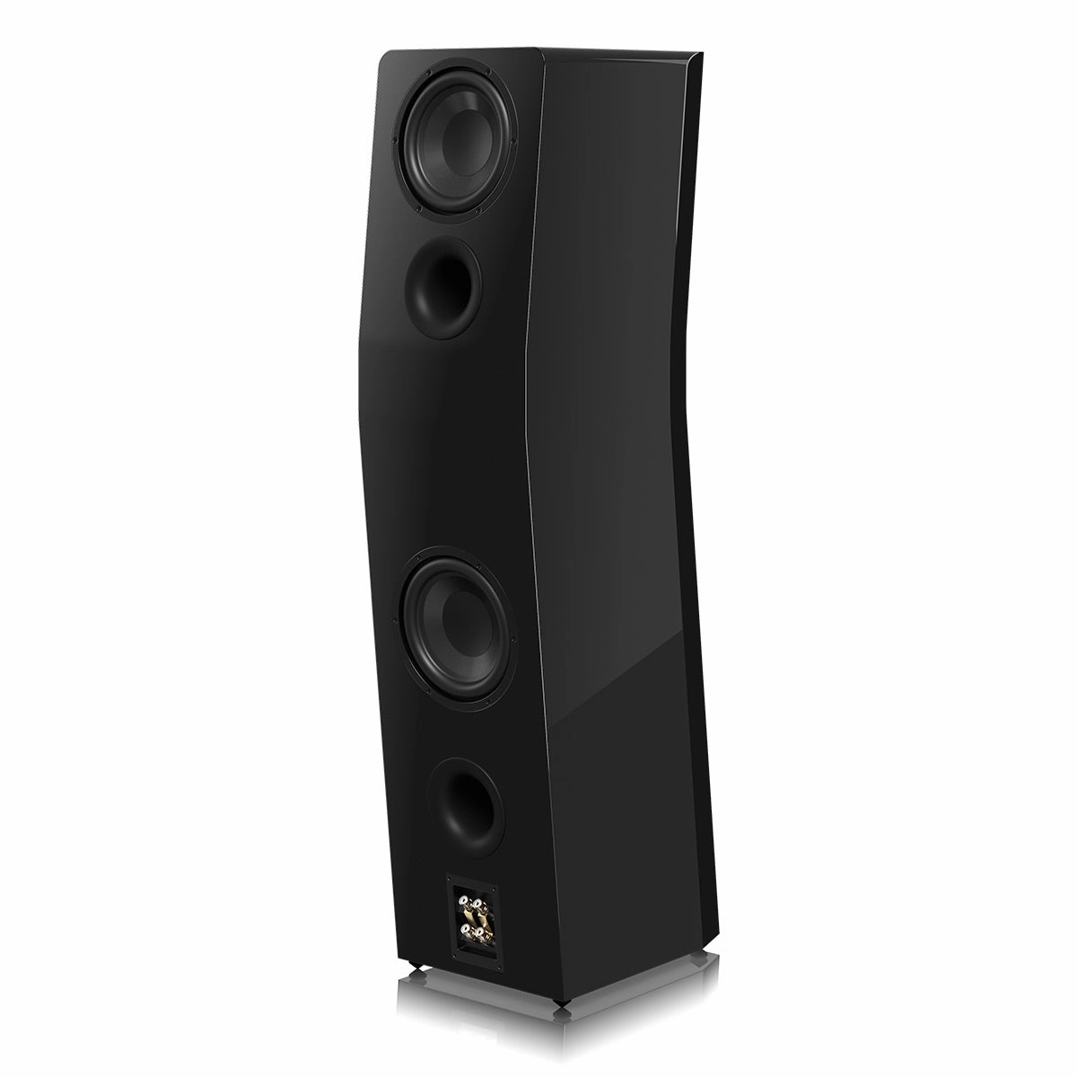 SVS Ultra Evolution Pinnacle Tower Speaker with Quad 8" Woofers - Each (Piano Gloss Black)