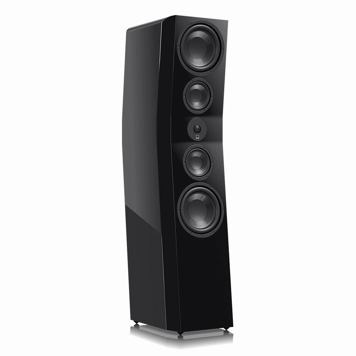 SVS Ultra Evolution Pinnacle Tower Speaker with Quad 8" Woofers - Each (Piano Gloss Black)