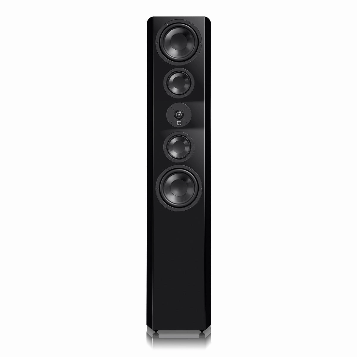 SVS Ultra Evolution Titan 3 Way Tower Speakers with Quad 6.5 Inch Woofers - Pair (Piano Gloss Black)