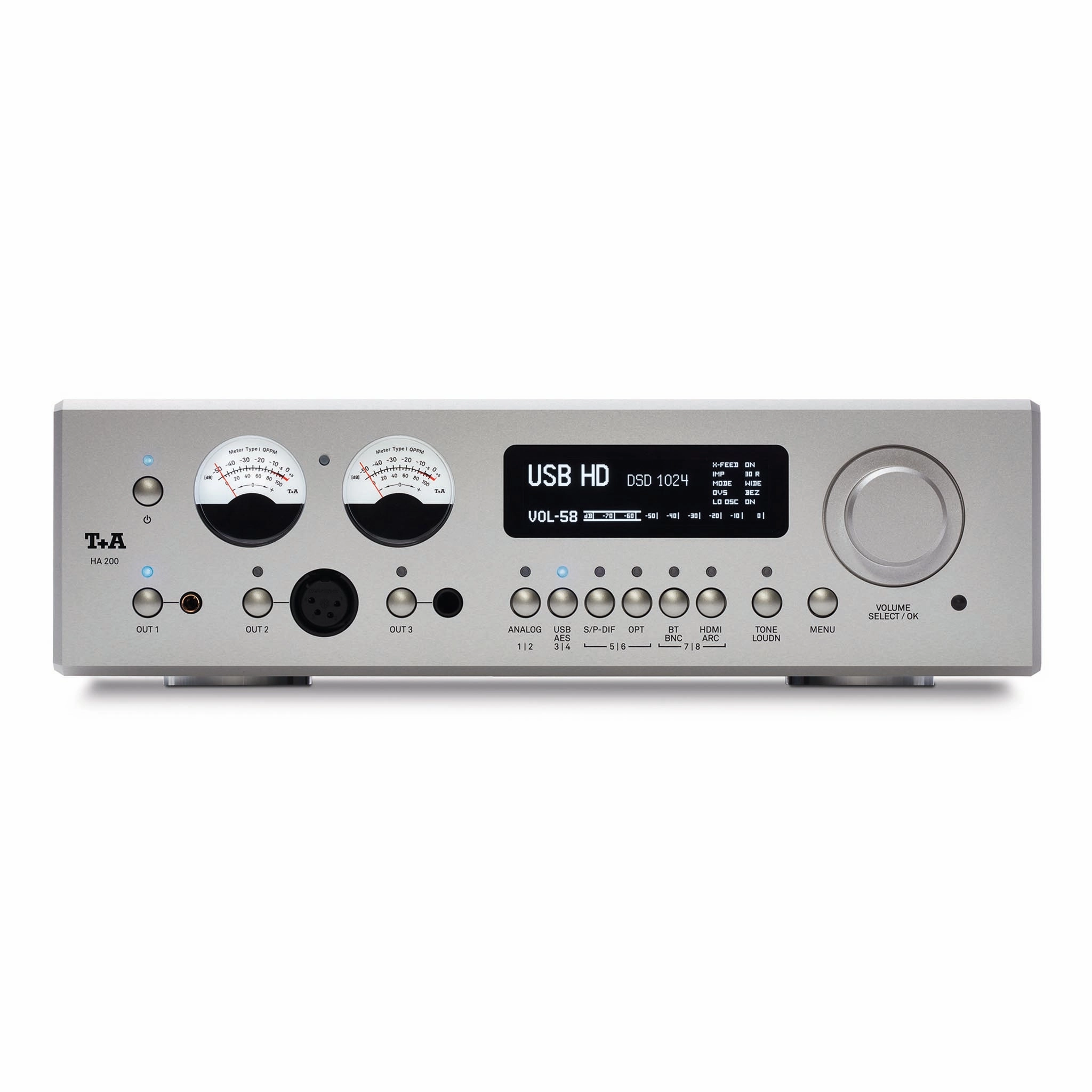 T A Elektroakustik HA 200 Headphone Amplifier / DAC