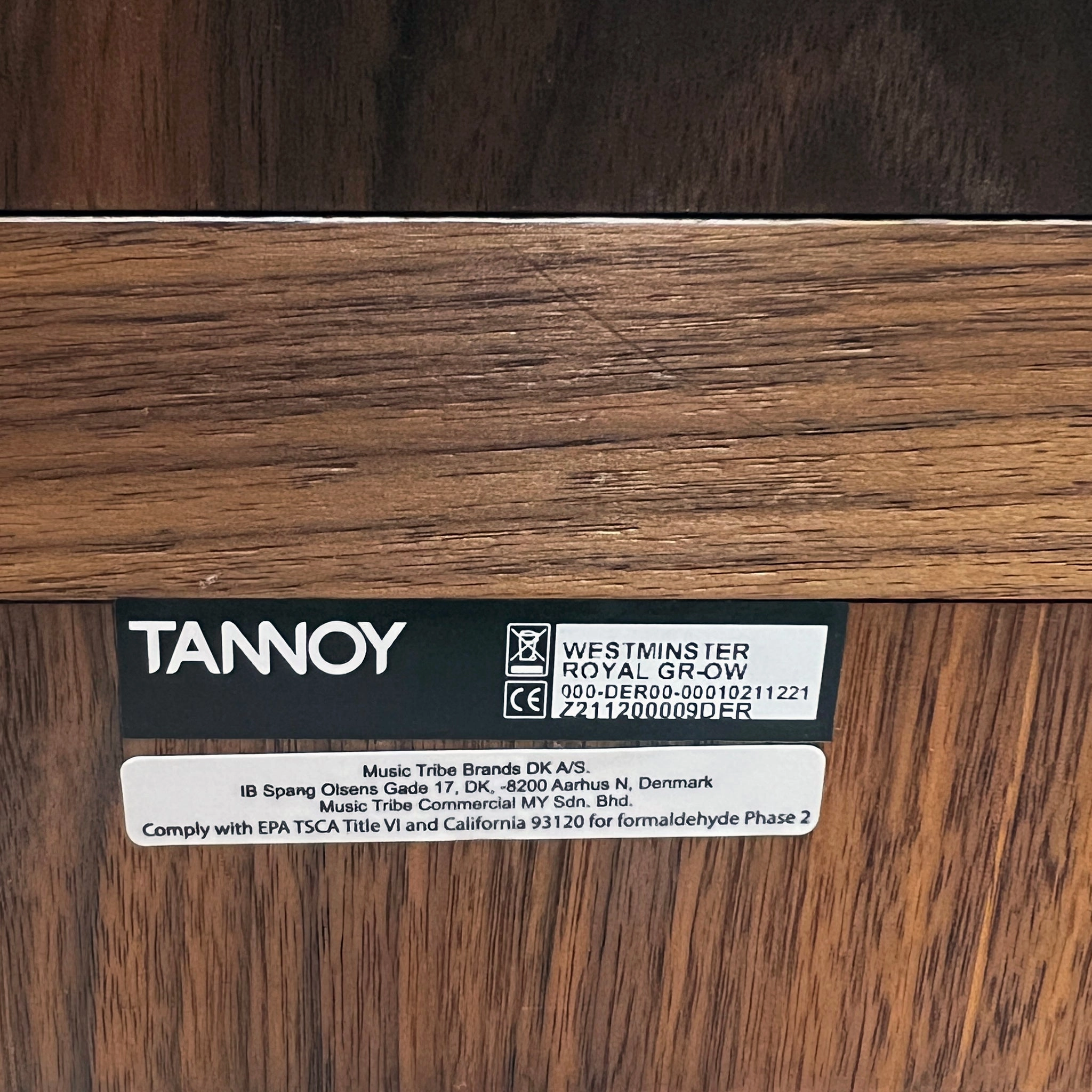 Tannoy Westminster Royal Loudspeaker (each) (BLEM)