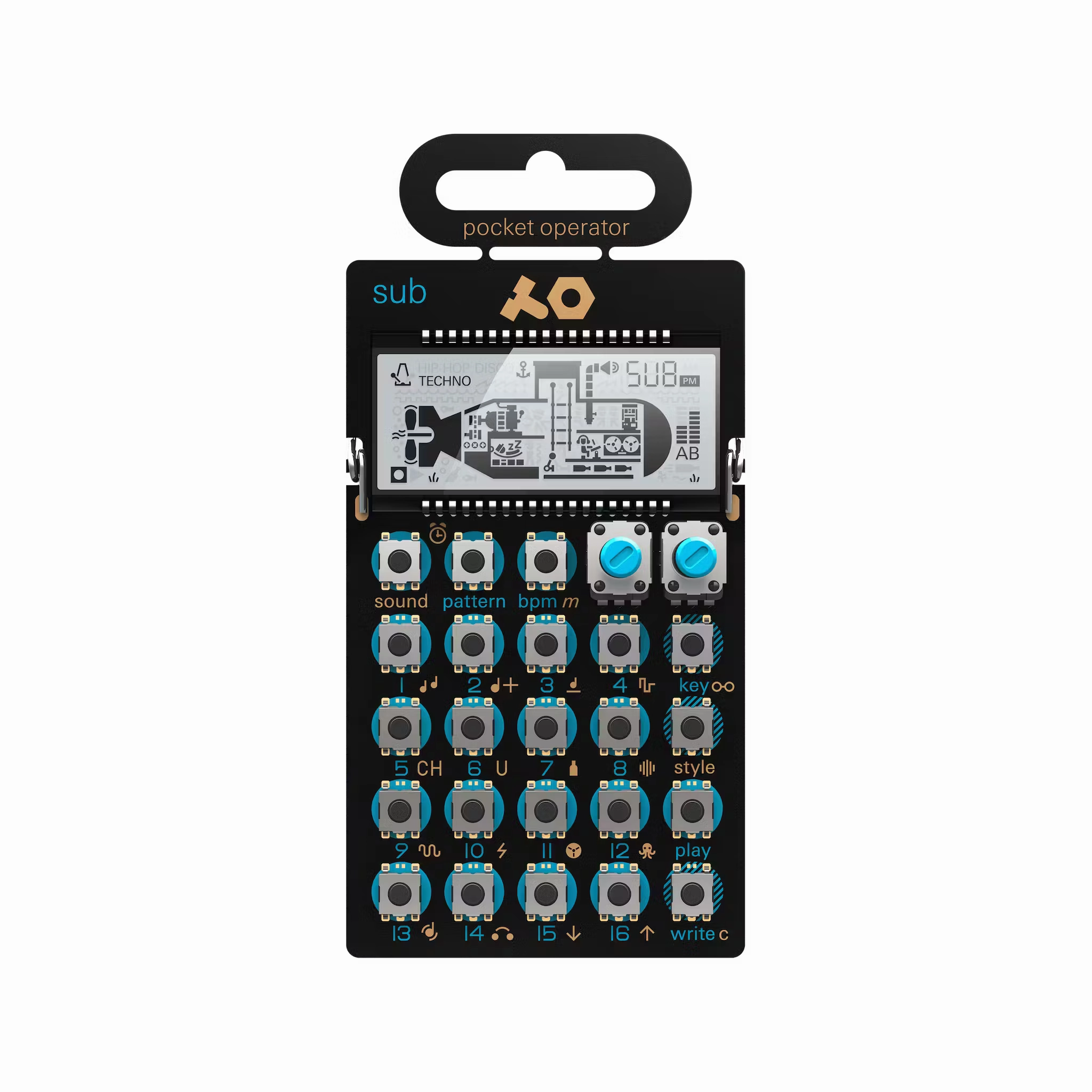 Teenage Engineering PO-14 Sub Bass Line Micro Synthesizer