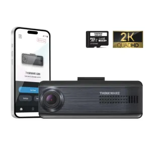 THINKWARE Q200 1-Channel 2K Dash Cam With 32GB Memory Card