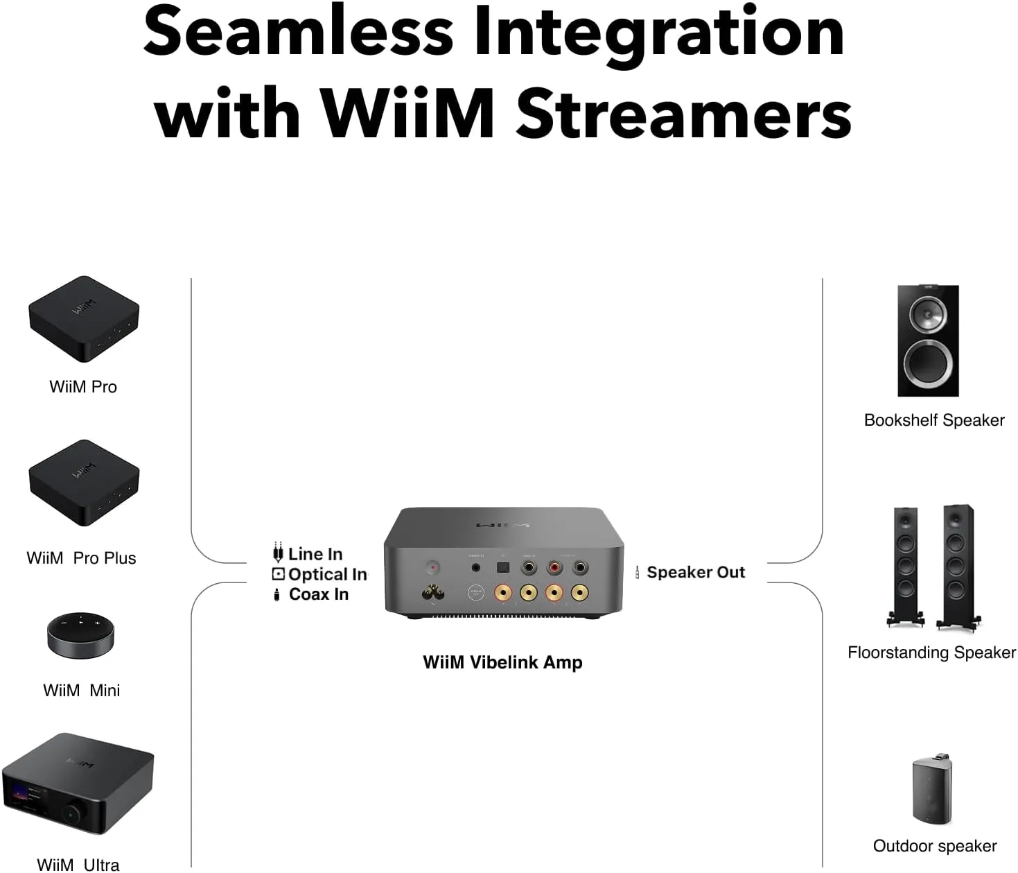 WiiM VibeLink Integrated Amp