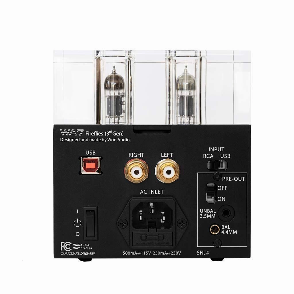 Woo Audio WA7 Fireflies 3rd Gen Headphone Tube Amplifier