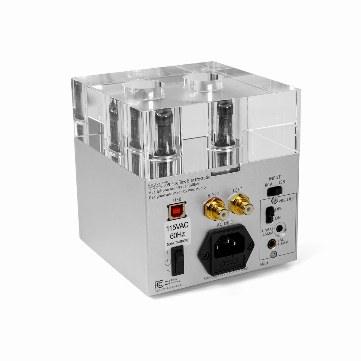 Woo Audio WA7e Fireflies Electrostatic Headphone Amp/DAC