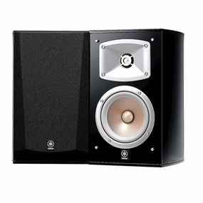 Yamaha NS-333 Bookshelf Speakers with Crossover - Pair (Black)