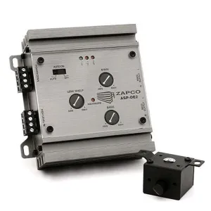 Zapco ASP-OE2 2-Channel OEM Speaker Level to RCA Output Adapter with Bass Recovery