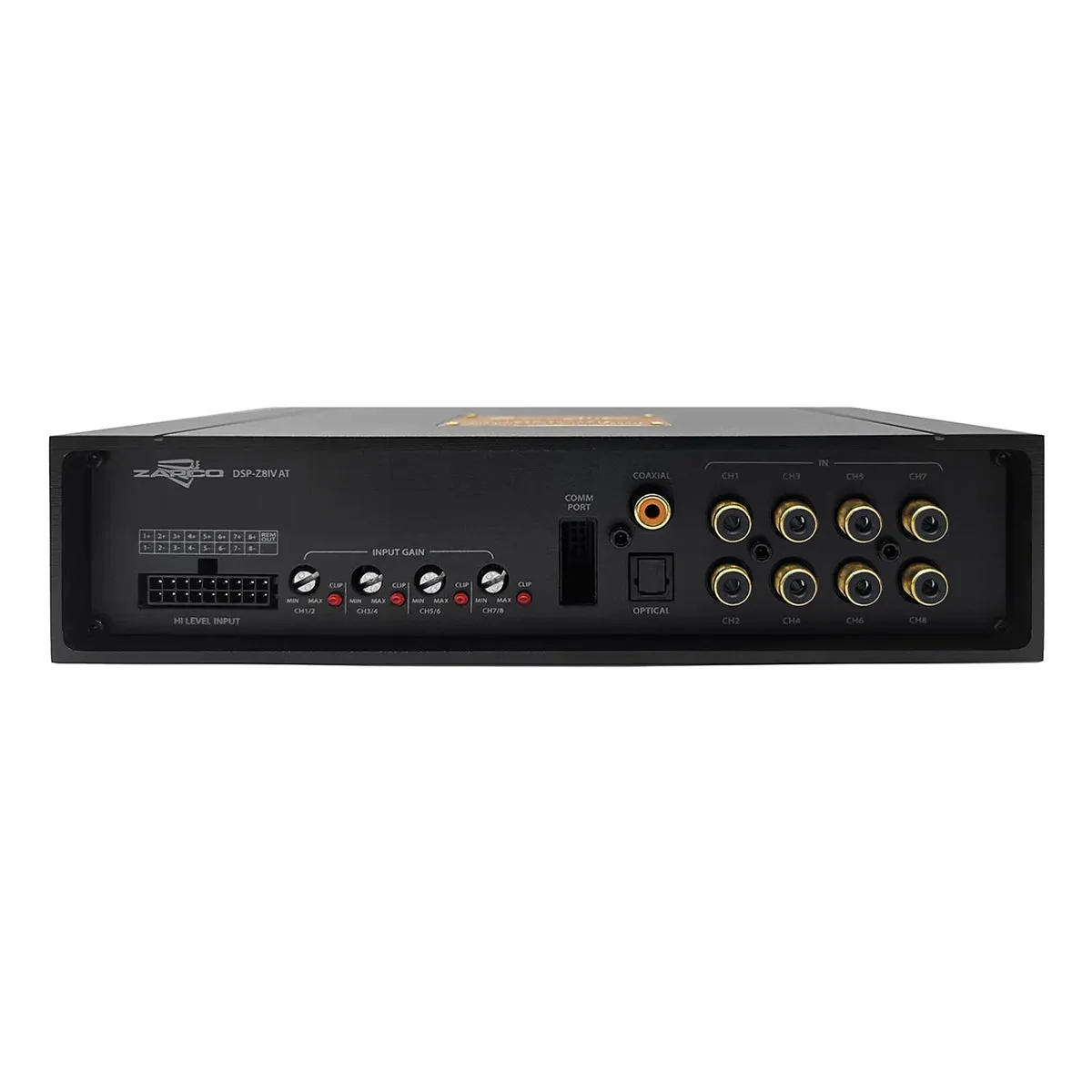 Zapco DSP-Z8 IV AT 8-Channel DSP with AutoTune and LCD Remote Control